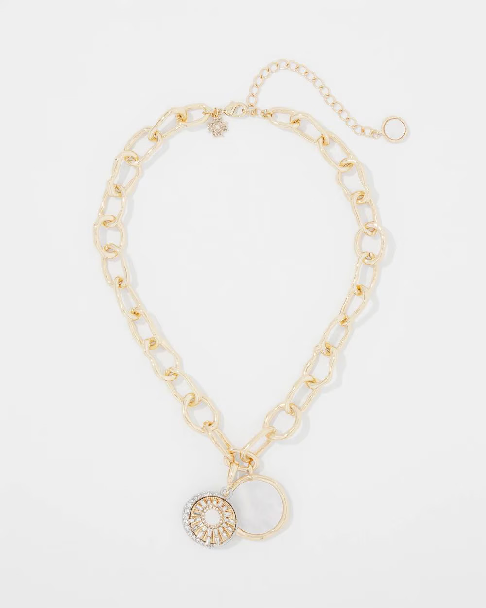 Mother of Pearl Charm Pendant | White House Black Market