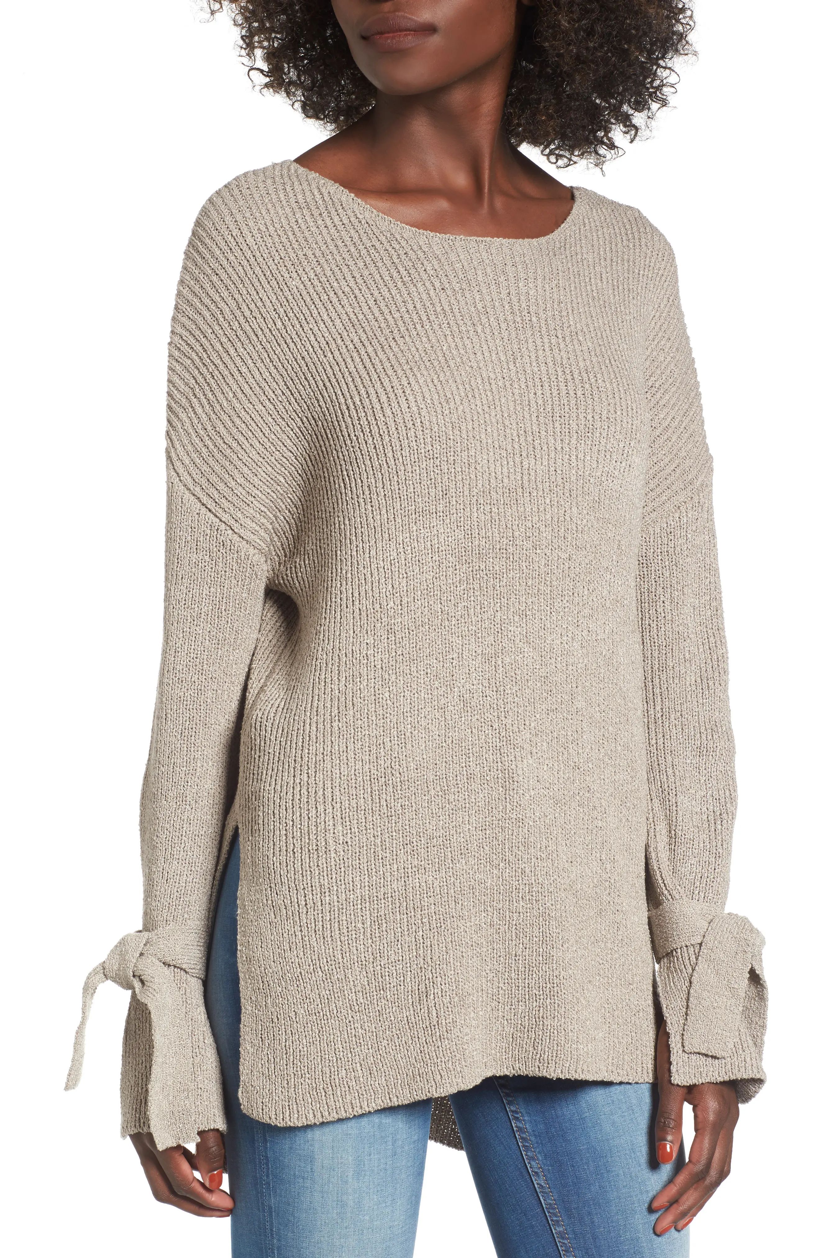 Tie Sleeve Sweater | Nordstrom