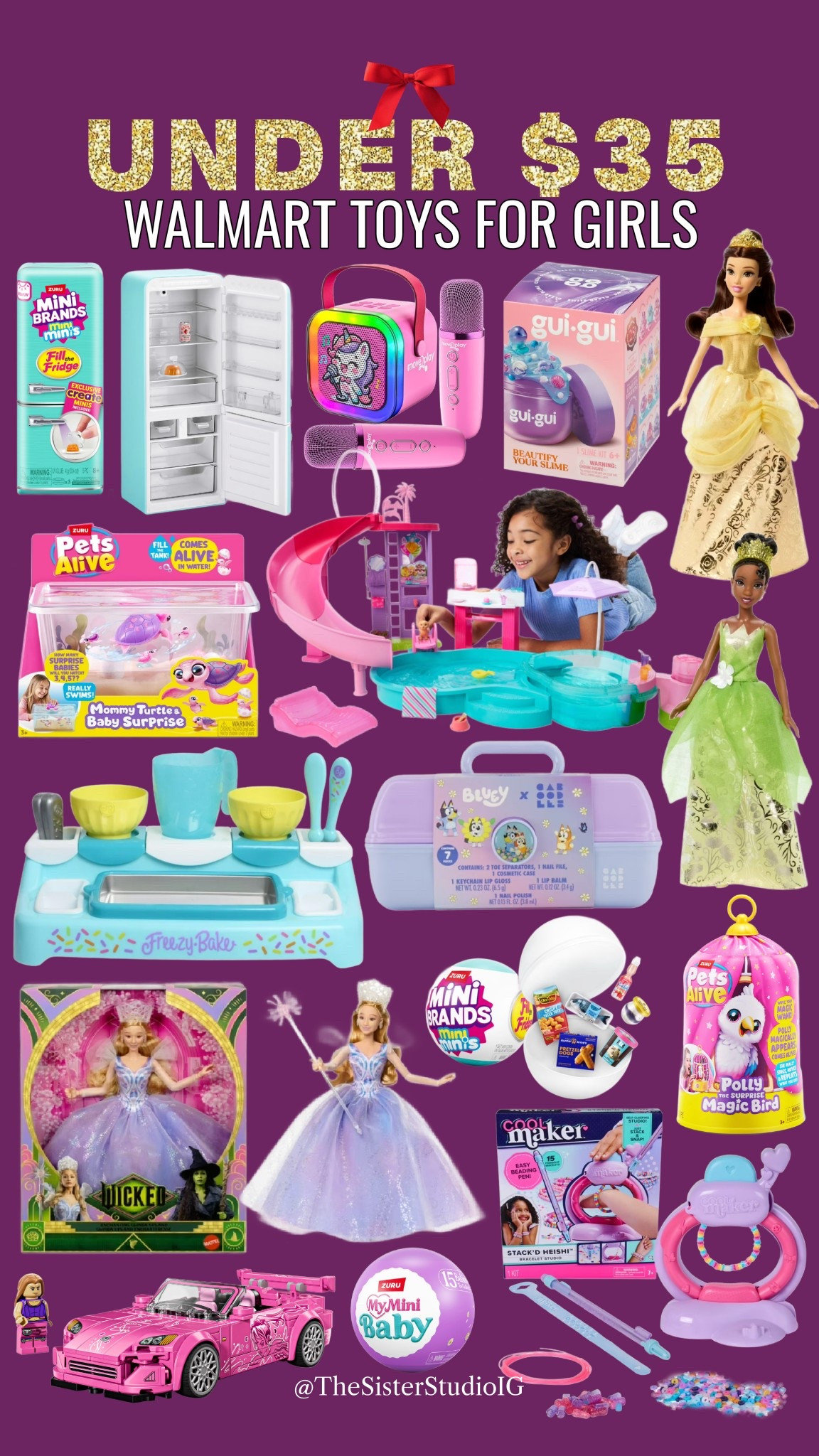 Walmart toys for girls under $35! 🙌🏼

@walmart #walmartpartner #walmart 

#LTKFindsUnder50 #LTKKids #LTKGiftGuide