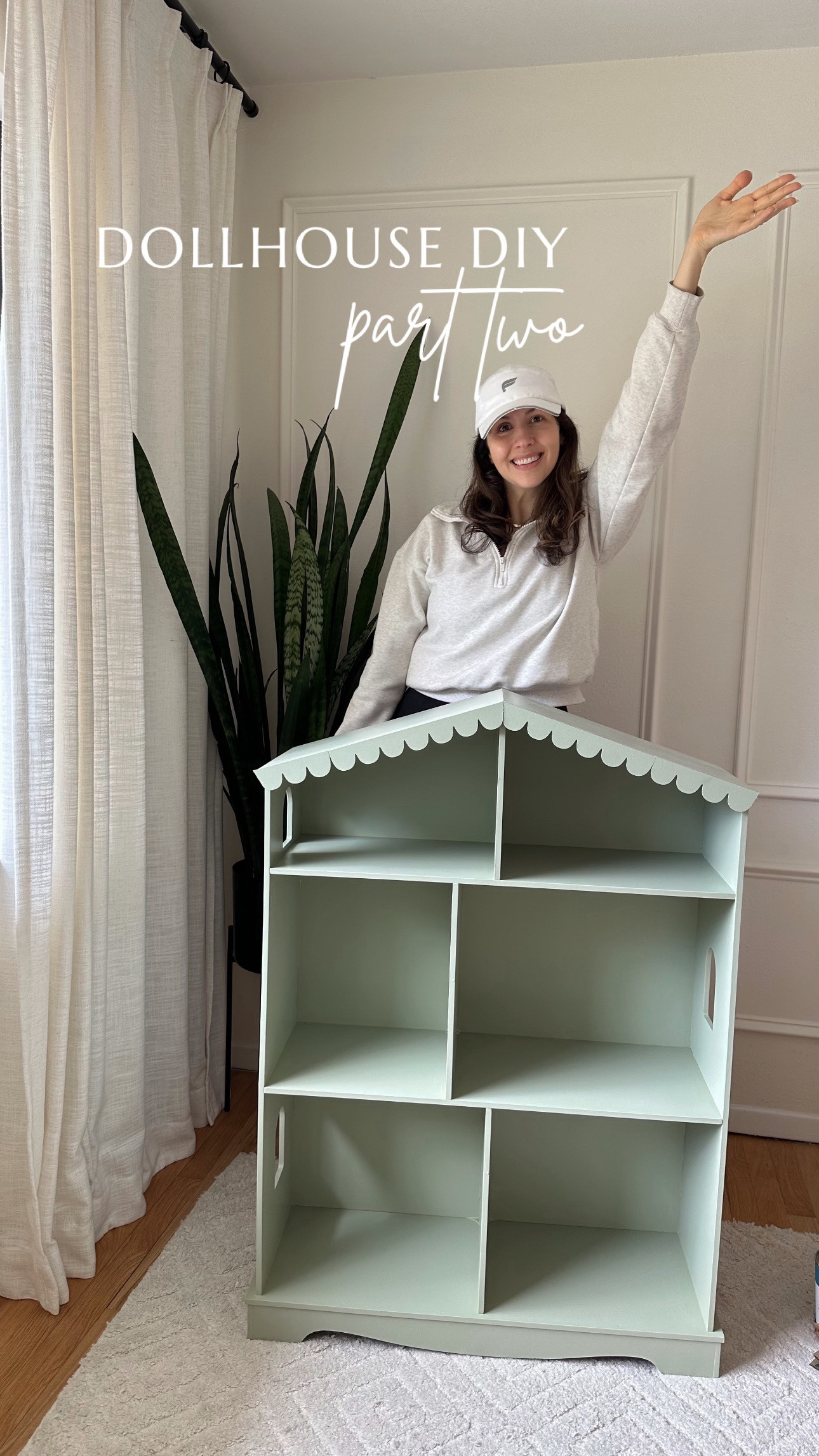 Adding these scallops to everything omg!!! And I finally caved and bought my own miter saw 😂 #diymom #dollhouse #dollhousediy

#LTKHome #LTKBaby #LTKKids