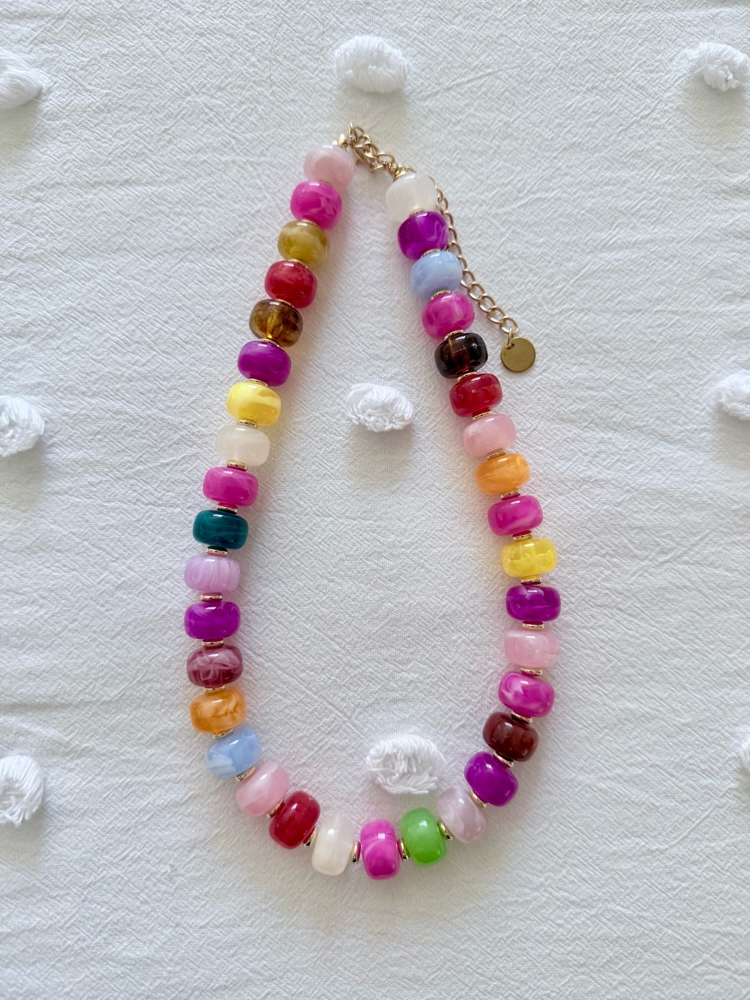 Such a cute statement necklace. Just under $10. Love it for the summer to elevate any outfit. 


Chunky Colorful Beaded Necklaces, Big Bead Boho Choker Necklace, Trendy Heart Statement Necklace, Summer Beach Jewelry, Amazon statement necklace, colorful necklace,

#LTKSeasonal #LTKSaleAlert #LTKOver40