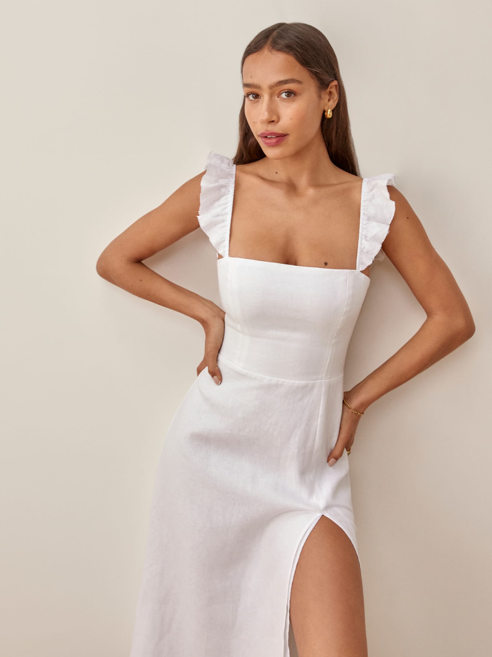 Spaulding Linen Dress | Reformation (US & AU)