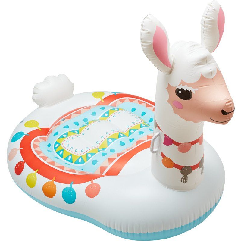 INTEX Cute Llama Ride-On Inflatable Pool Float - Pool Games And Toys at Academy Sports | Academy Sports + Outdoor Affiliate