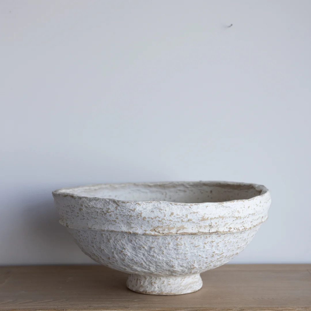 Vintage Paper Mache Large Bowl | By Luxe B Co | luxe bCO