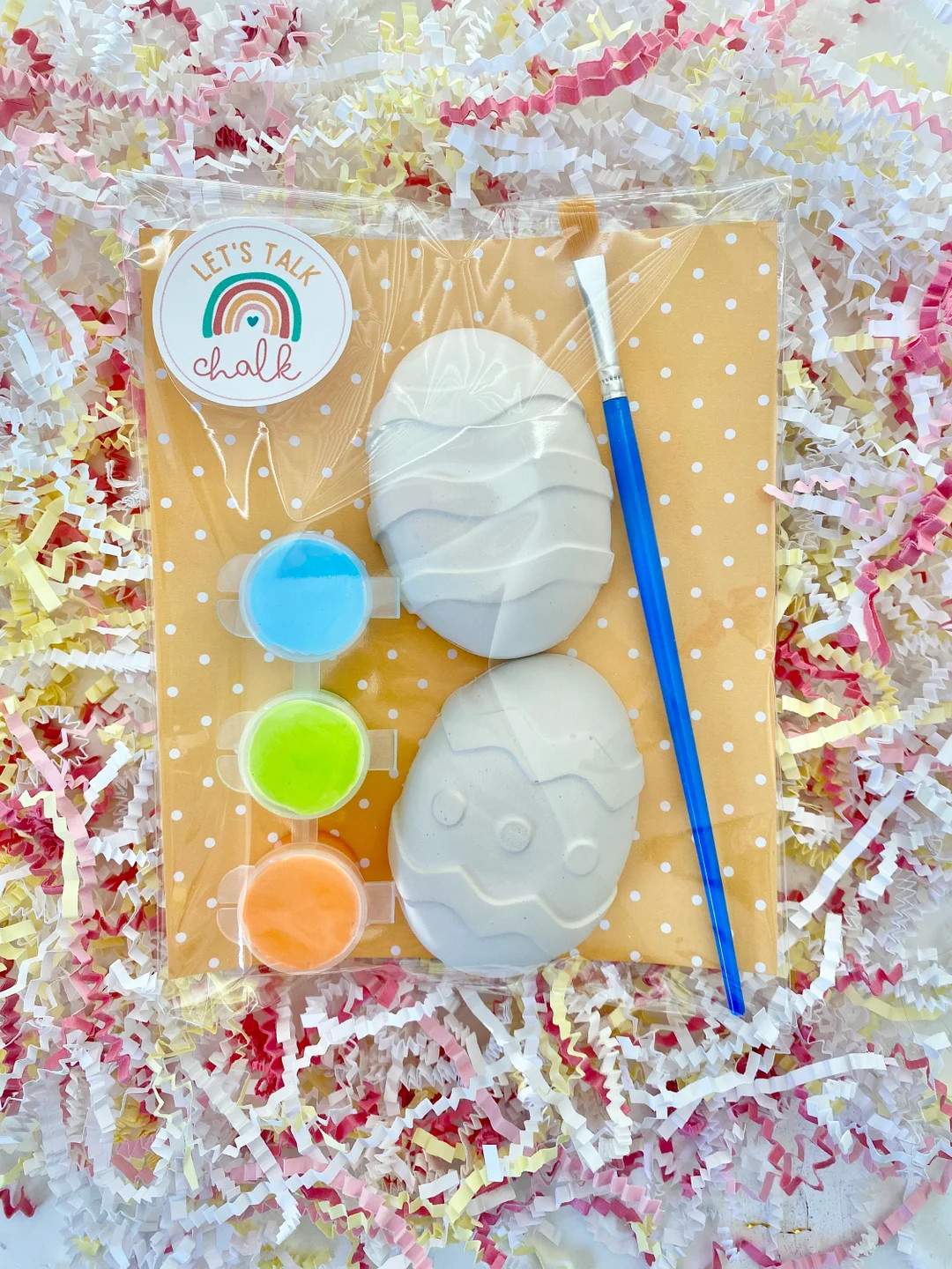 Paint-your-own Easter egg chalk! School crafts, Easter parties, friend gifts, boredom buster | Etsy (US)