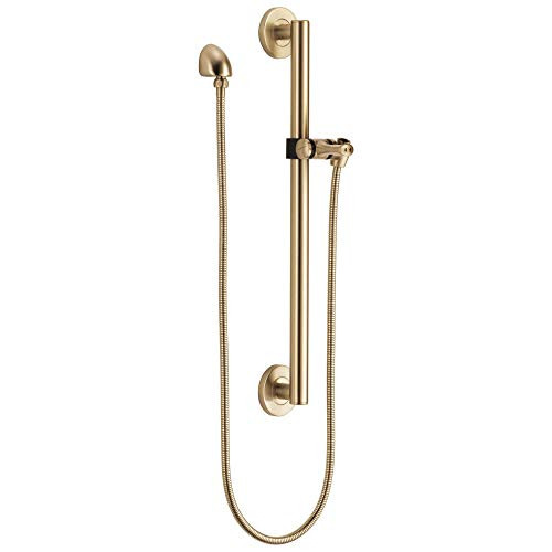 Delta Faucet 3-Spray Touch-Clean Wall-Mount Slide Bar Hand Held Shower with Hose, Champagne Bronze 5 | Amazon (US)