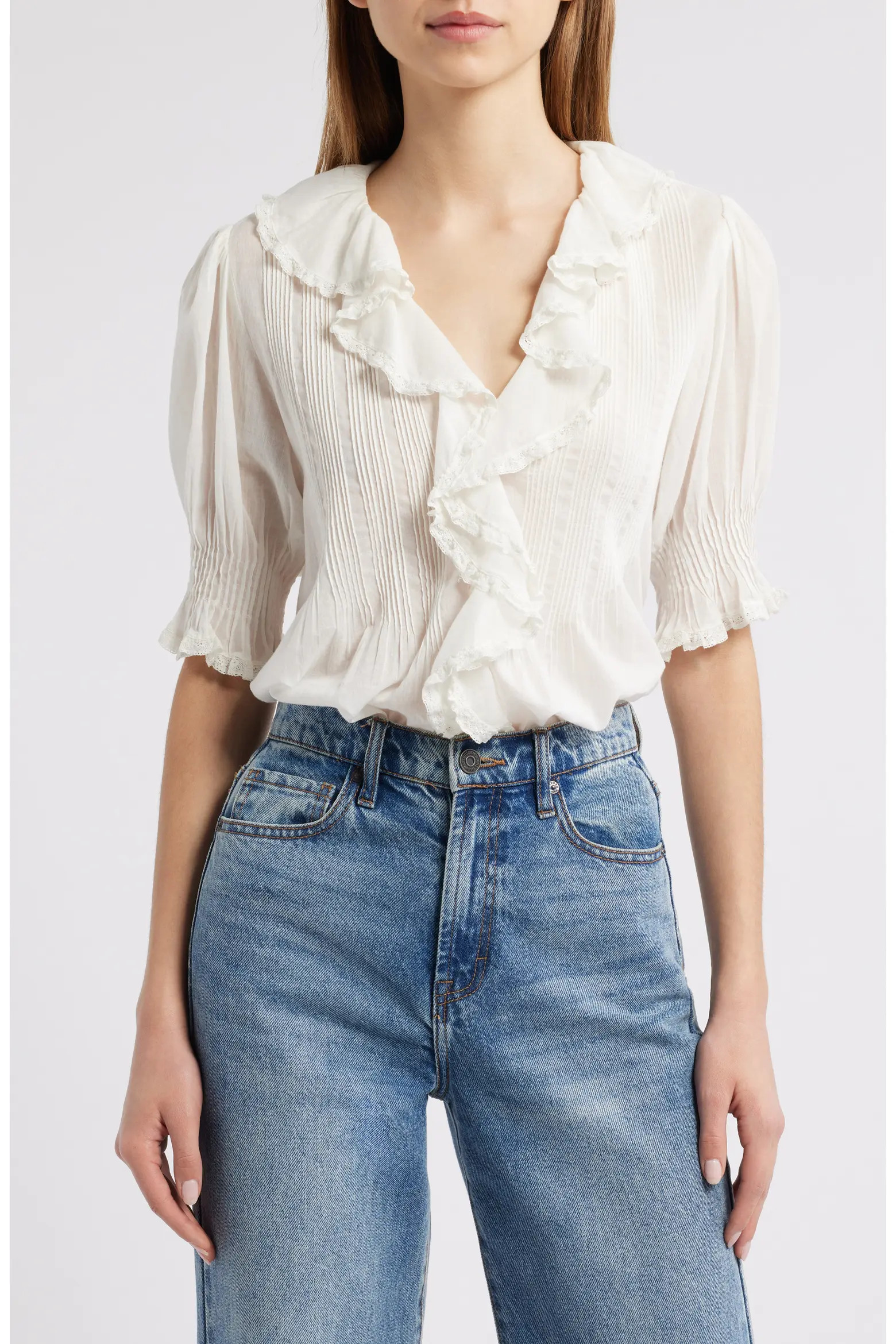 Henri Organic Cotton Voile Top (Women) | Nordstrom | Nordstrom