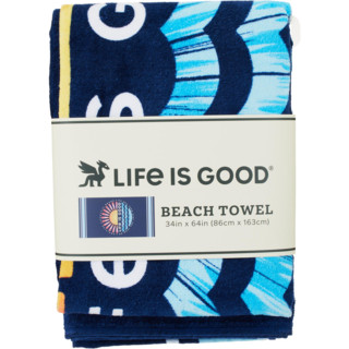 Life is Good Turtles Beach Towel, 34 x 64 in | CVS Health