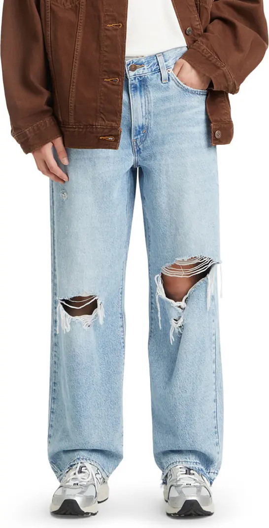 Ripped Baggy Dad Jeans | Nordstrom
