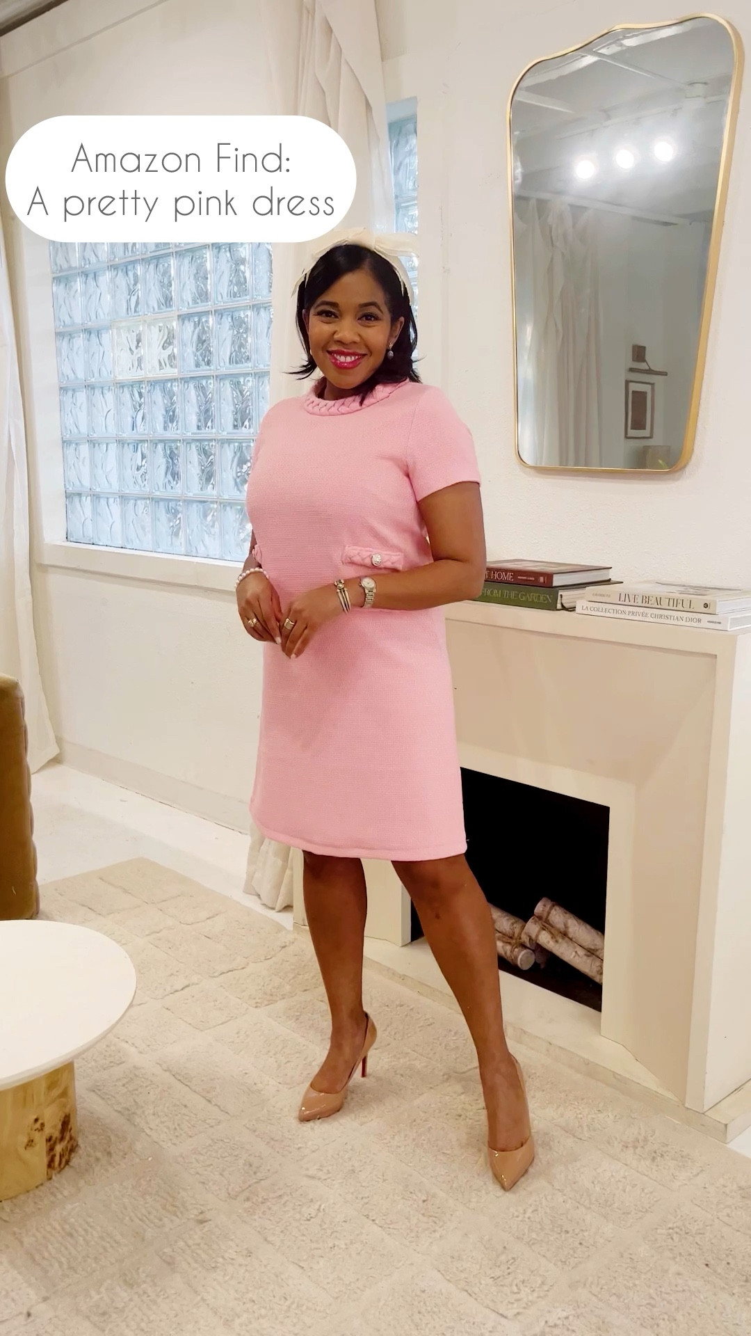 This pretty pink dress is on sale for $31.99 during Amazon prime days!

#LTKFindsUnder50 #LTKWorkwear #LTKPetite