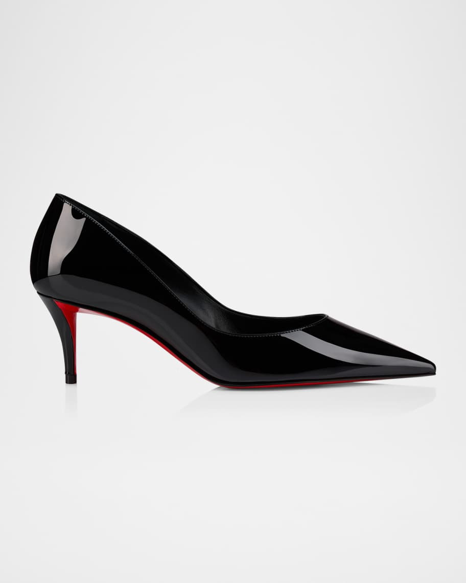 Christian Louboutin 60mm Miss Z Patent Pumps | Neiman Marcus