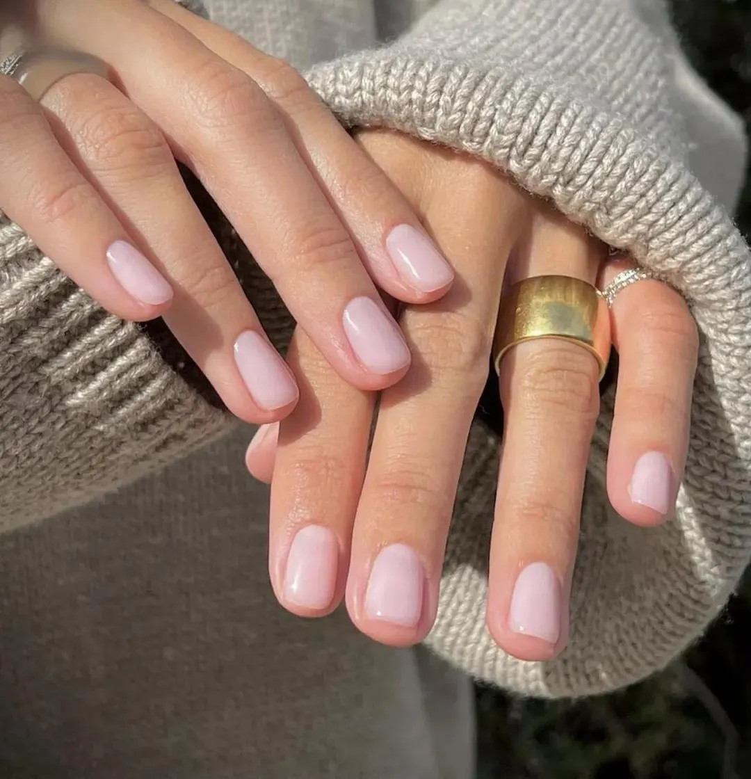 Baby Pink Press On Nails: Handmade Faux Gel Acrylic Nails | Etsy (US)