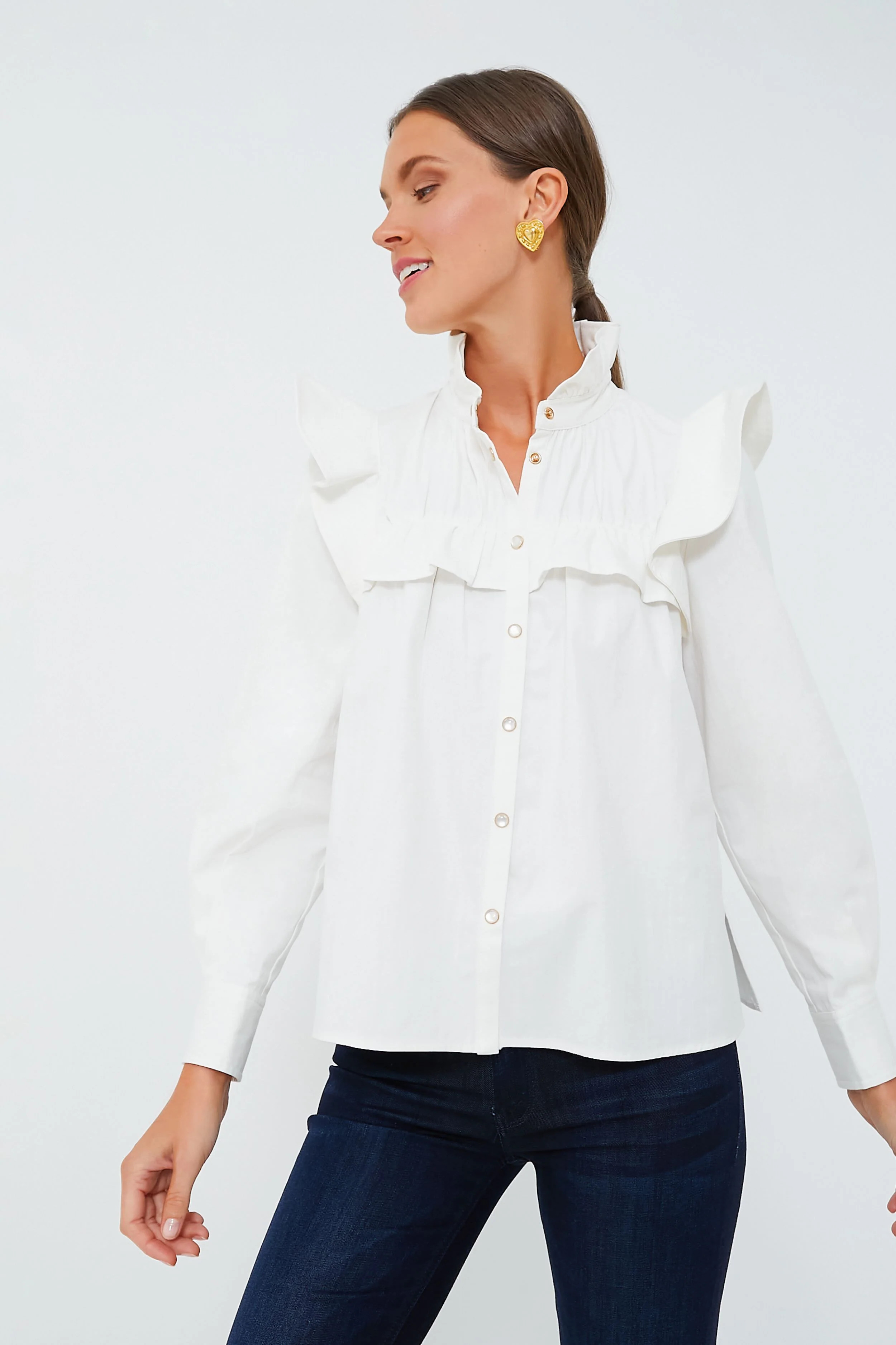 White Winnie Blouse | Tuckernuck (US)