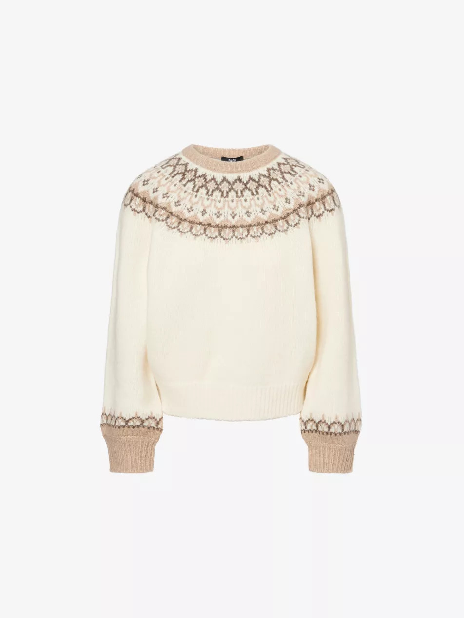 Misha Fair Isle Knitted Jumper | Selfridges