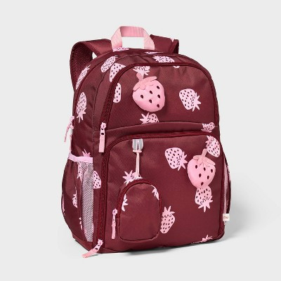Kids' 17" Backpack - Cat & Jack™ Strawberry | Target