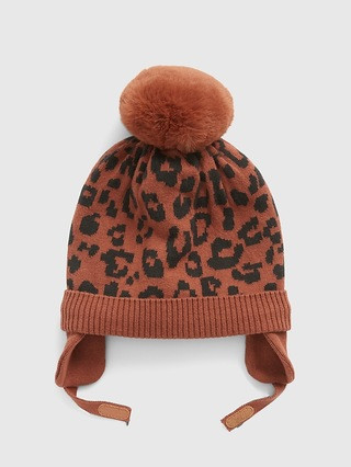 Baby Leopard Print Beanie | Gap (CA)