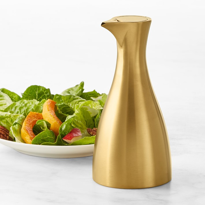 Williams Sonoma Gold Oil Container | Williams-Sonoma