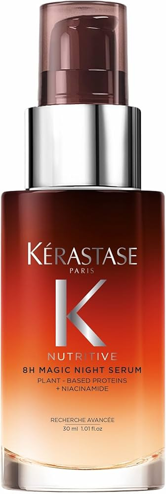Kerastase Nutritive 8H Magic Night Serum - Overnight Treatment for Dry Hair, Enhances Shine, With... | Amazon (US)