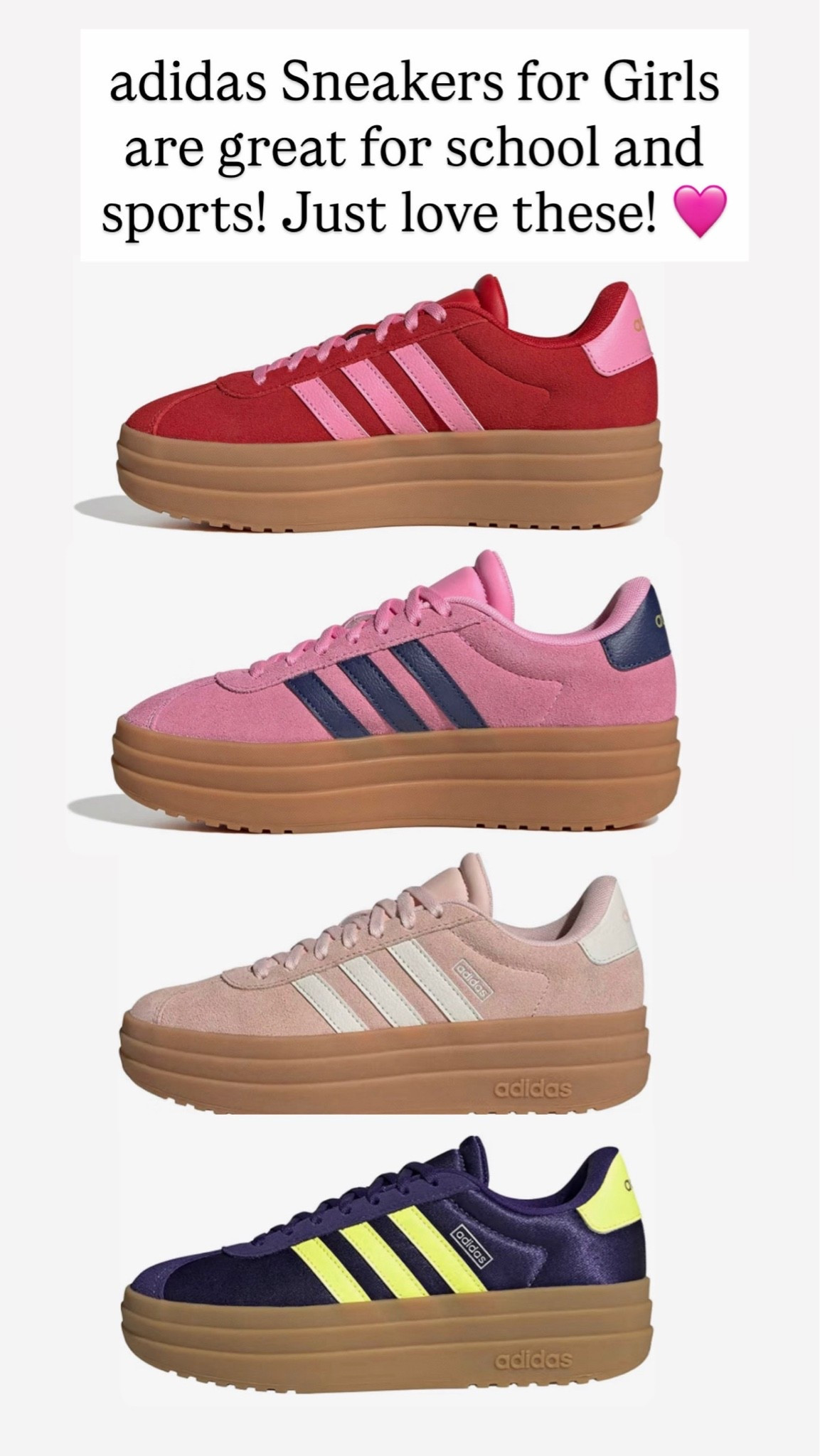 Adidas sneakers for girls

#LTKKids