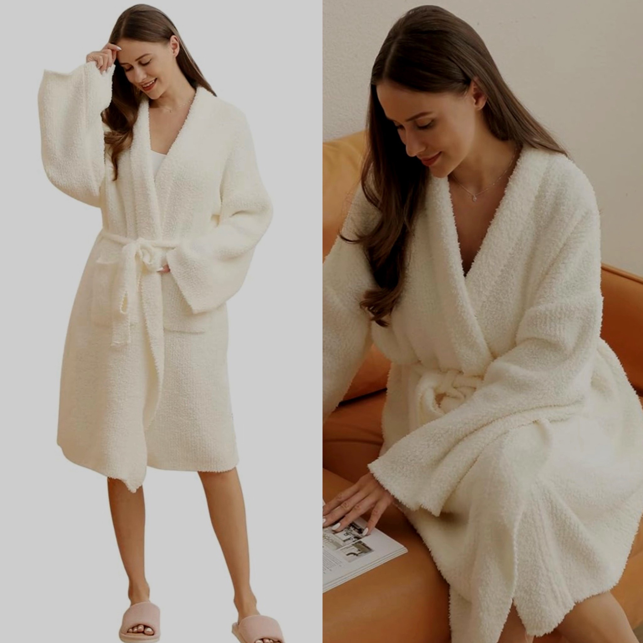 COZY COMFORTABLE AND CHIC ROBE More colors available stretches. Oversized 

#LTKselfcare #LTKmorningroutine #LTKHome