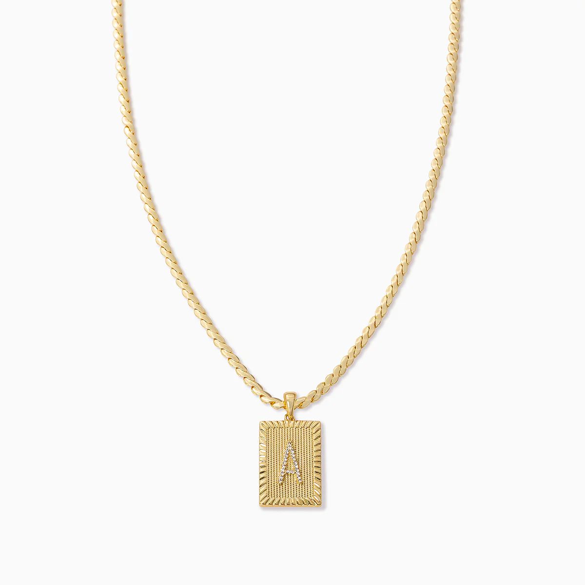 Letter Chain Necklace | Uncommon James