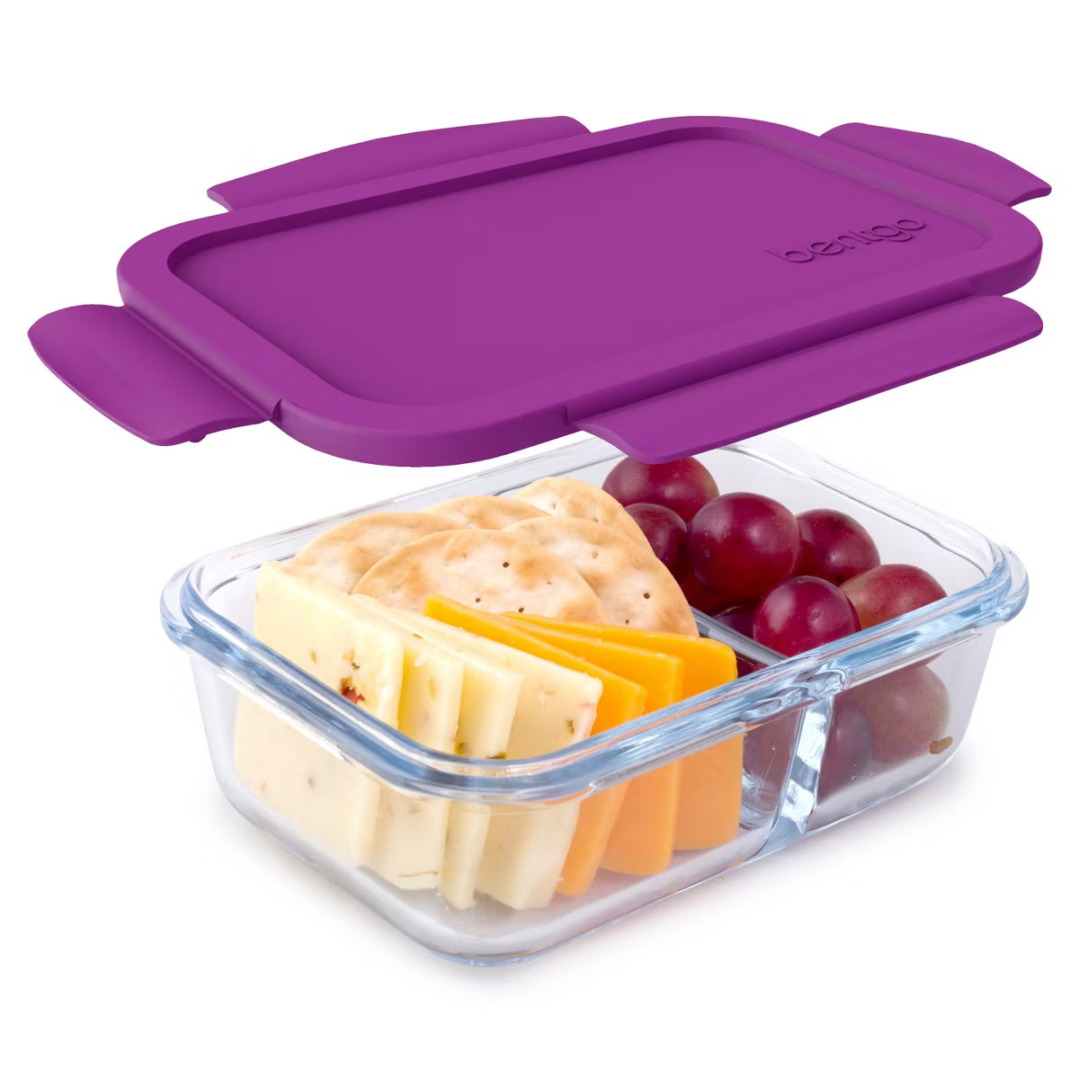 Bentgo 14.2oz Glass Snack Container with Plastic Lid | Target