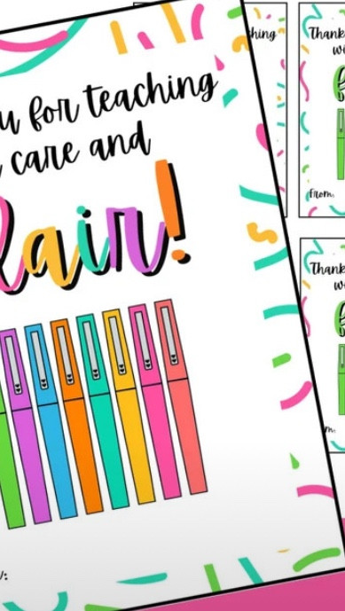 A useful gift for your mentor teacher 