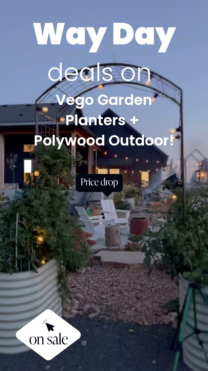 I think one of the reasons I spend so much time focusing on home related projects is that we all need refuge in this world, and home can be that. 

Some of my backyard favorites are included in the Way Day sale (ends tomorrow). I’m thinking about adding a few more of these raised beds to my cart- I’ve had them for 3 full summers now and they make gardening so easy.  Also check out the Polywood collection if you. Red outdoor furniture… I leave mine out side 365 days a year in the harsh CO weather and they still look as good as 🆕 .

garden beds | solar lights | outdoor furniture | fire pit

#LTKSaleAlert #LTKHome