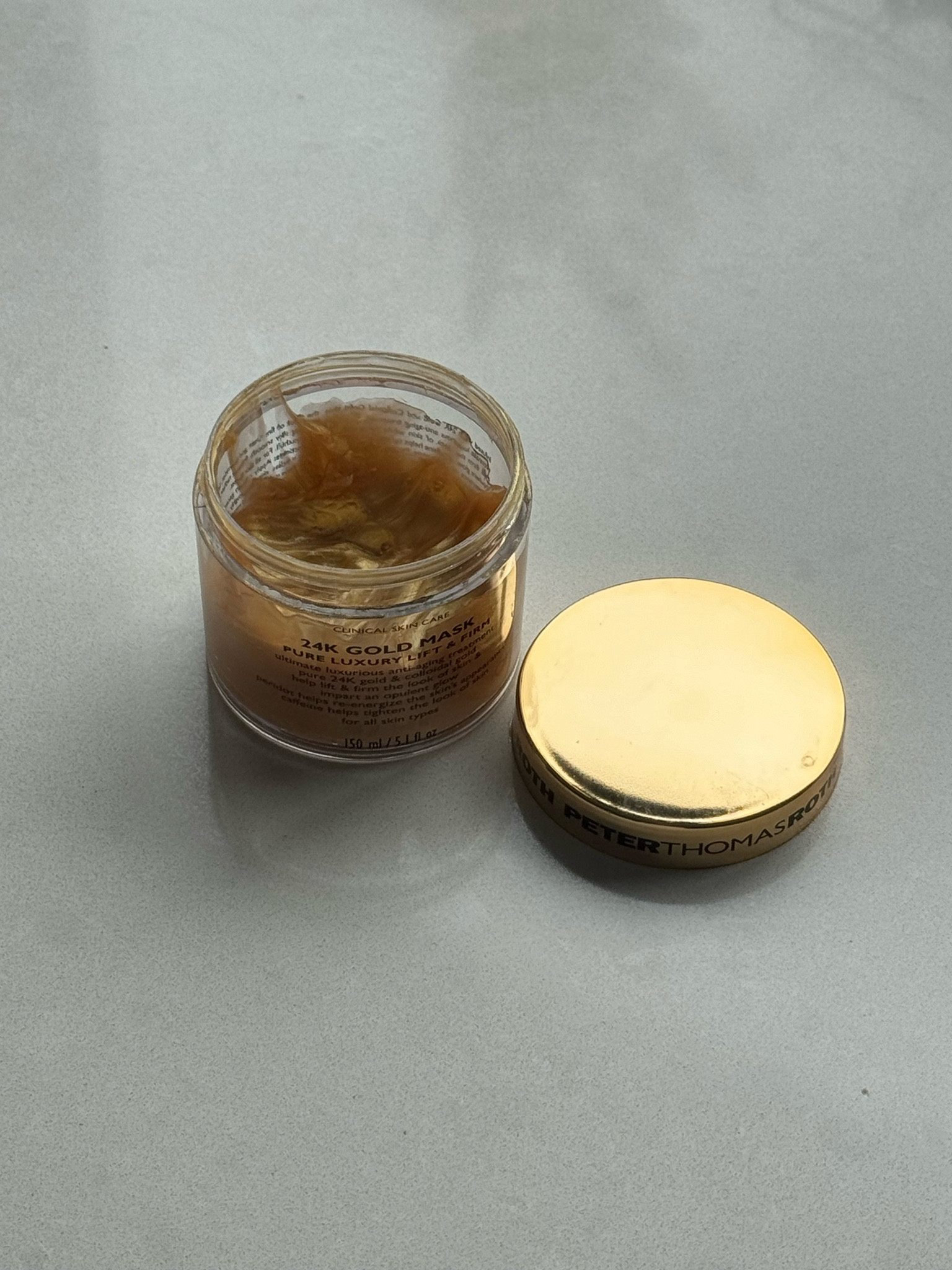 24K Gold Mask Pure Luxury Lift & Firm

Infused with 24K Gold and Colloidal Gold, this ultimate luxurious anti-aging treatment helps lift and firm the look of skin while imparting an opulent glow.

#LTKFindsUnder100 #LTKBeauty #LTKTravel