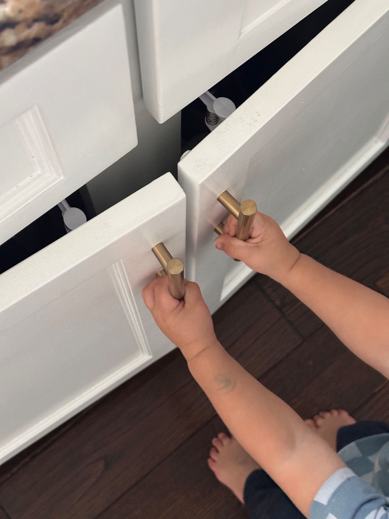 The BEST cabinet locks for kids and baby safety. 

#LTKFamily #LTKBaby #LTKKids