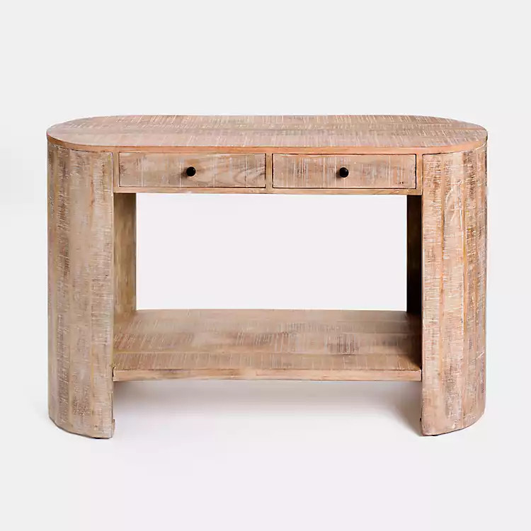 Sawmark 2-Drawer Console Table | Kirklands Home | Kirklands