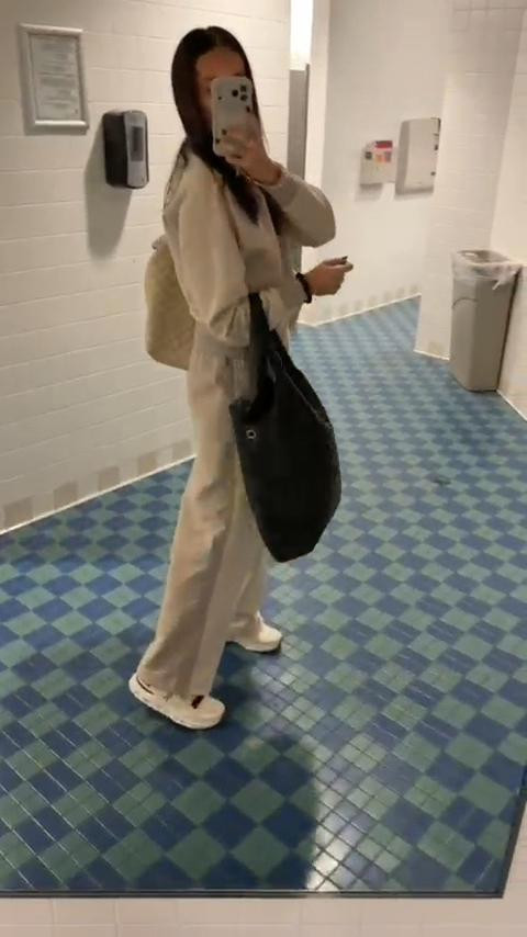 Matching set on sale, Airport outfit, travel outfit, travel style, athleta set, comfy style, annabrstyle.

#LTKTravel #LTKOver40 #LTKSaleAlert