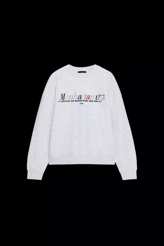 VARSITY SWEATSHIRT | Zara UK