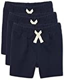 The Children's Place Baby Boys and Toddler Boys French Terry Shorts, New Navy, 6-9 MONTHS | Amazon (US)