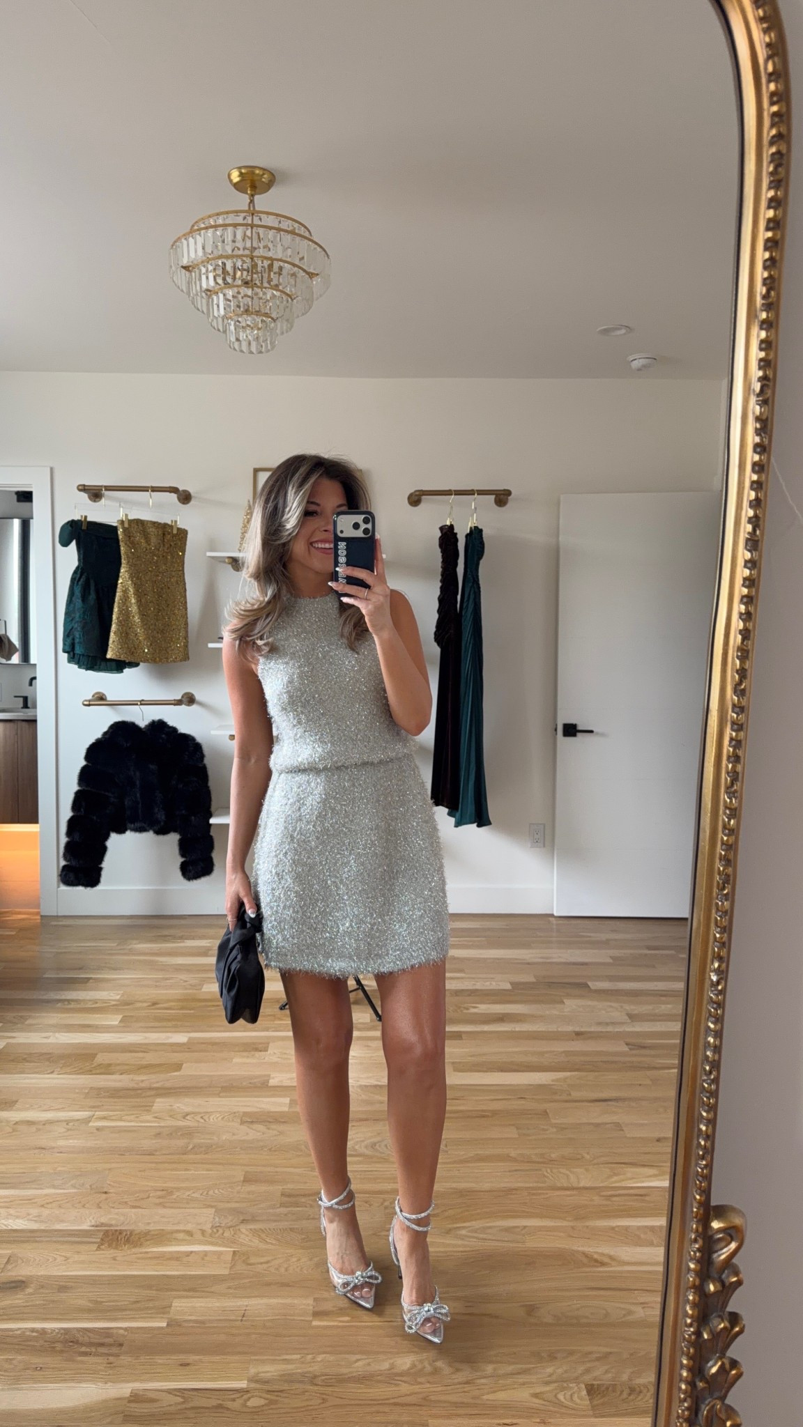 Walmart holiday and new years eve cocktail dress under $35

Wearing my usual xs 

New years
Bachelorette
Holiday party
Winter event
Cocktail dress
Silver mini 
Metallic

#LTKFindsUnder50 #LTKHoliday #LTKSeasonal