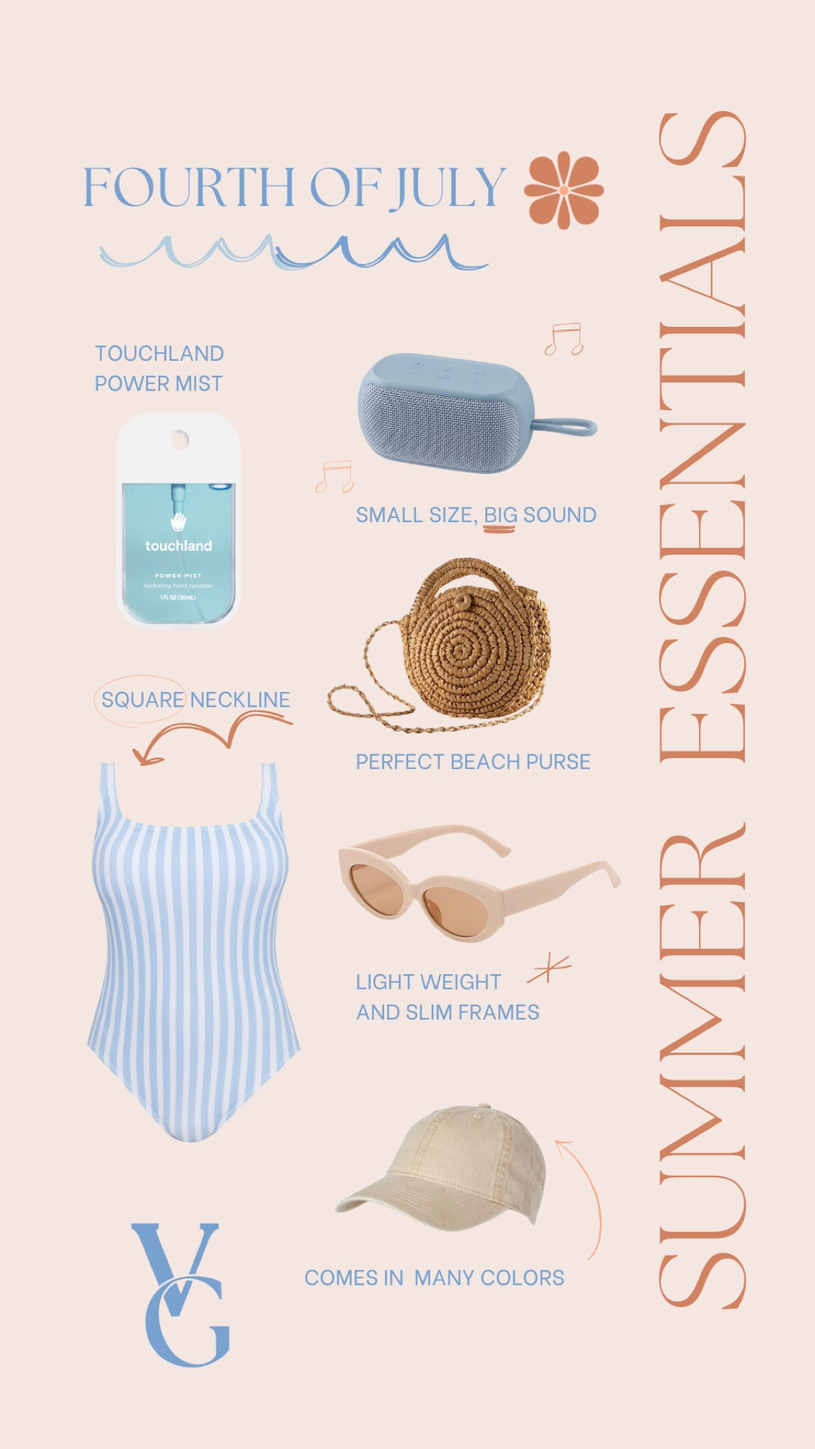 Did someone say Independence Day!? 🩵

These Fourth of July summer essentials can work at the beach, river trip or even just hanging out in the backyard! Keeping it patriotic with the blue and white striped one piece swimsuit. I love the square neckline! 🇺🇸 

#Swimwear #Summer #FourthOfJuly #OnceUponATori

#LTKSummerSales #LTKSeasonal #LTKSwim