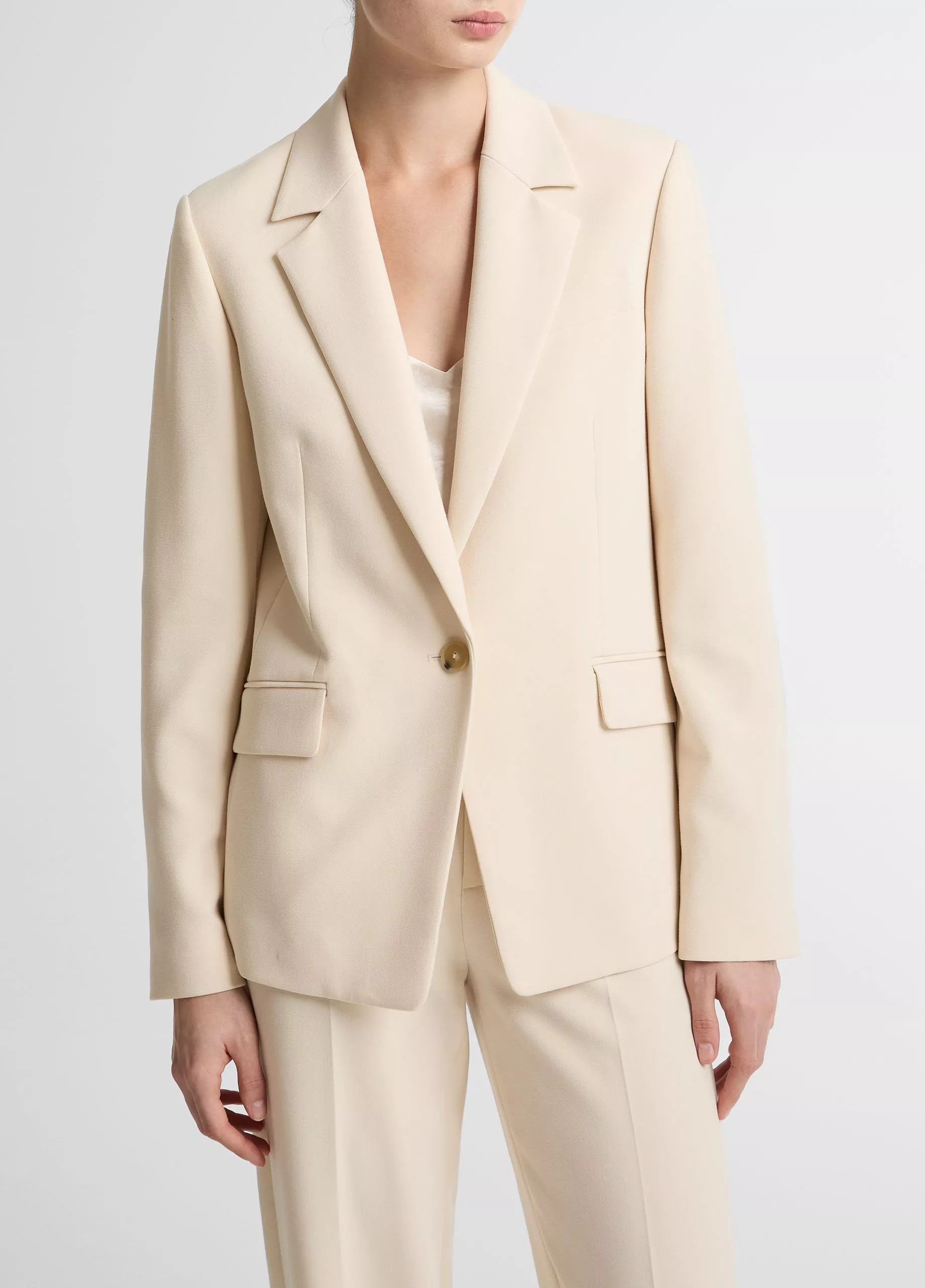 Soft Sculpture Single-Breasted Blazer | Vince LLC