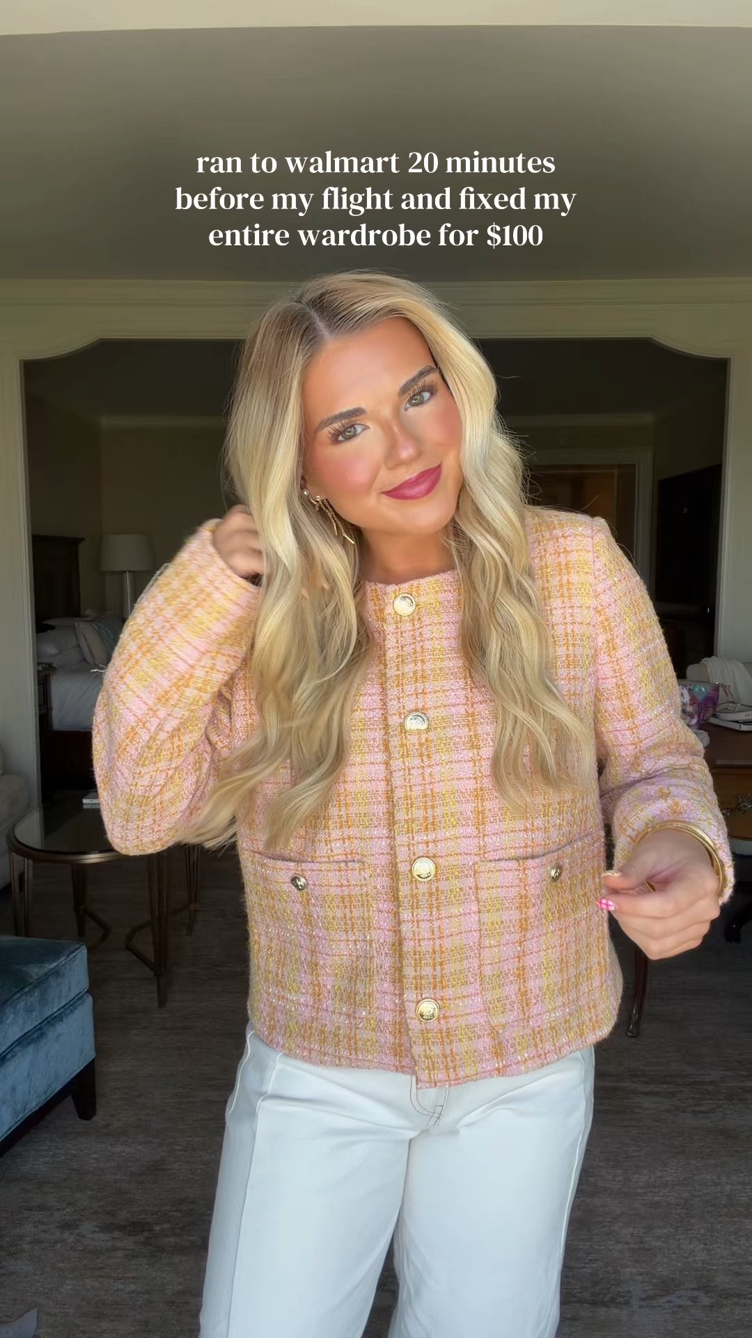 When you don’t like your clothes to pack on a trip just go to Walmart and buy and new wardrobe!

#walmartfashion

#LTKPetite
