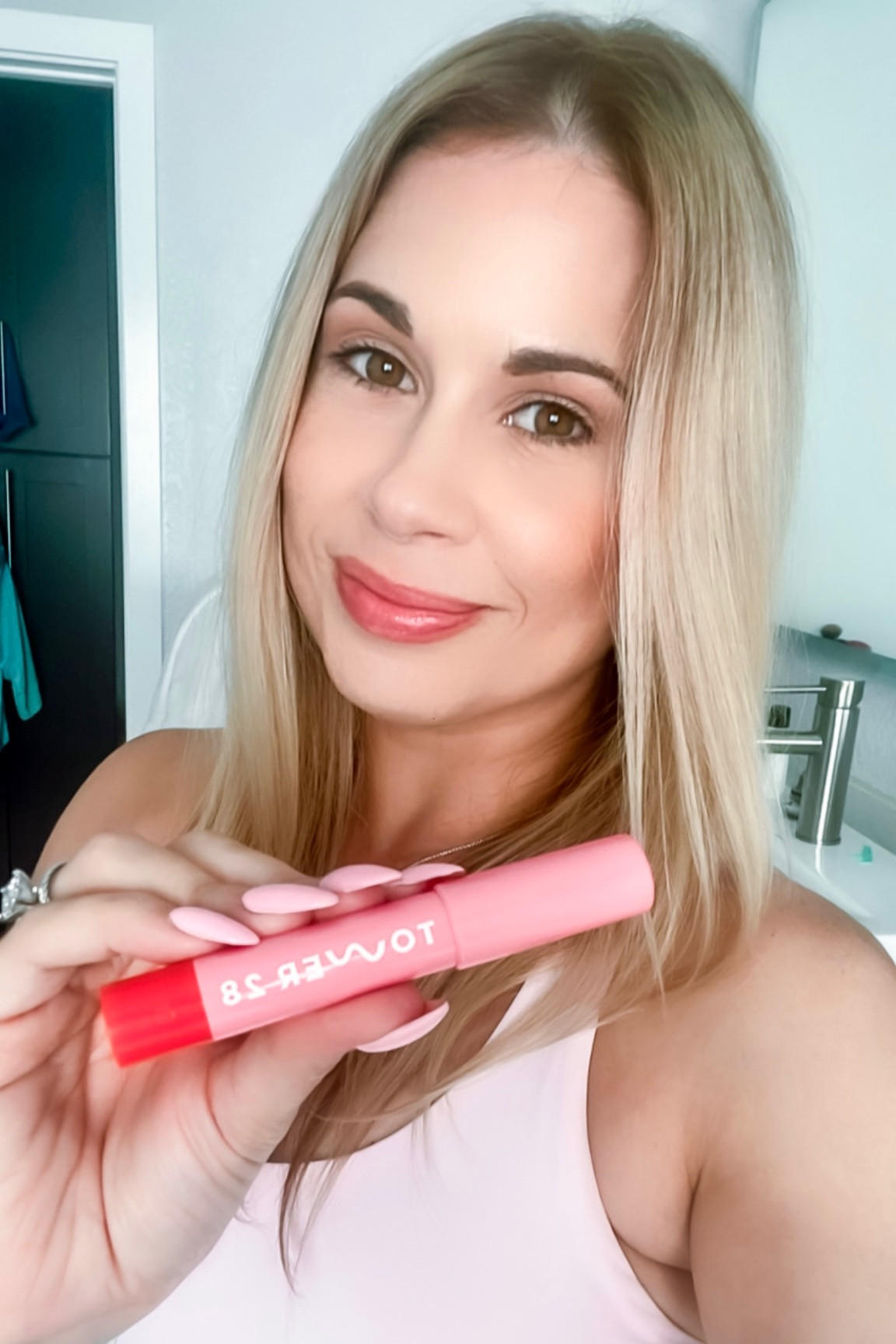 Obsessing over these juicy tinted lip balms from tower28! They’re so yummy and light weight with a gorgeous color! 

Currently wearing shade “Shake"
$16 at Sephora :)

Makeup / glossy looks / lip wear / lip beauty / tinted balm

#LTKbeauty #LTKunder50 #LTKstyletip