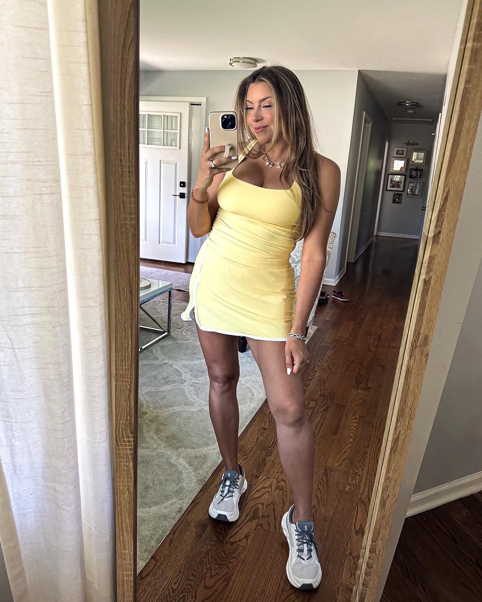 Yellow workout fit 💛 

On cloudrunner 2 sneakers, fully in stock! 

Charm necklace — Amazon find


#LTKWorkwear #LTKWedding #LTKHome #LTKBaby #LTKMens #LTKSaleAlert #LTKU #LTKBeauty #LTKBump #LTKOver40 #LTKTravel #LTKSeasonal #LTKKids #LTKMidsize #LTKActive #LTKPetite #LTKTall #LTKdayinmylife #LTKgrwm #LTKootd #LTKfitnessgoals #LTKmomlife #LTKmorningroutine #LTKselfcare #LTKstorytime #LTKfoodie #LTKvlog #LTKSwim #LTKFestival