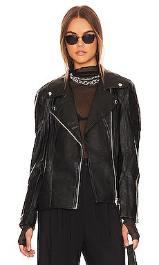 Oversized Biker Jacket
                    
                    Bardot | Revolve Clothing (Global)