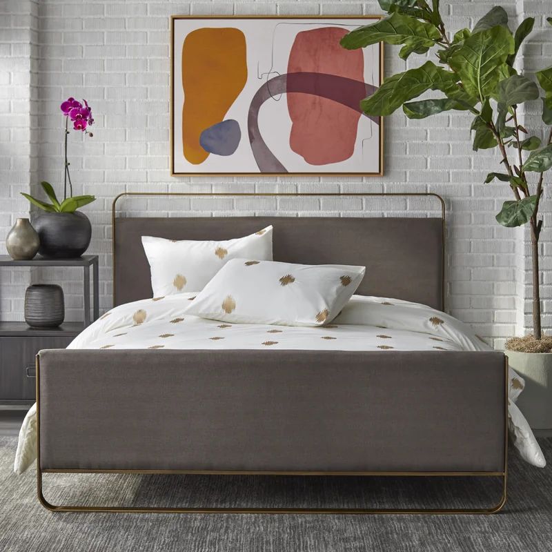 Tyngsborough Queen Upholstered Low Profile Platform Bed | Wayfair North America