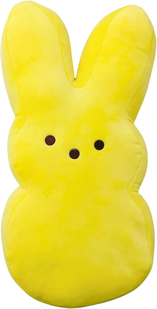 Plush 15-Inch Bunny | Easter (Yellow) 6wide*8long*15tall inch | Amazon (US)