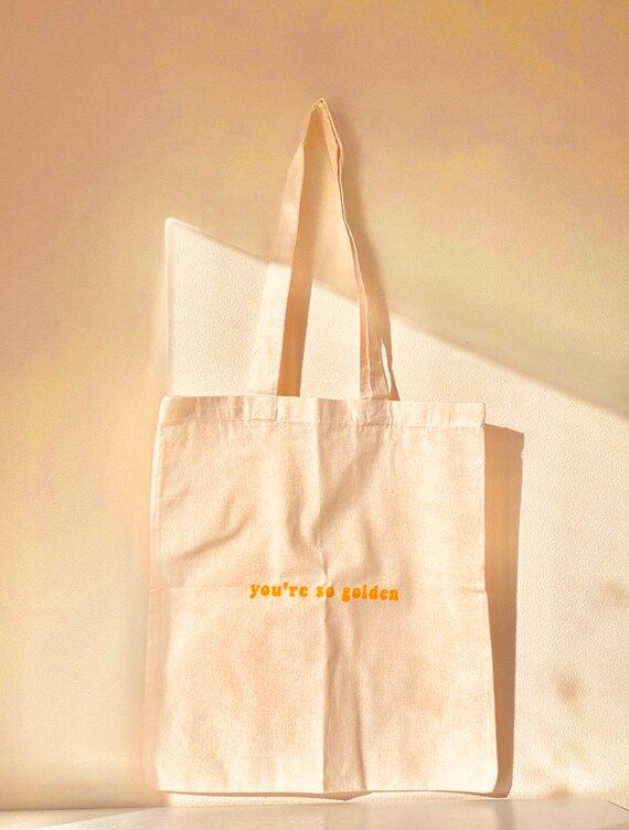 Youre so Golden Canvas Cotton Tote Bag Harry Styles Tote Bag - Etsy | Etsy (US)