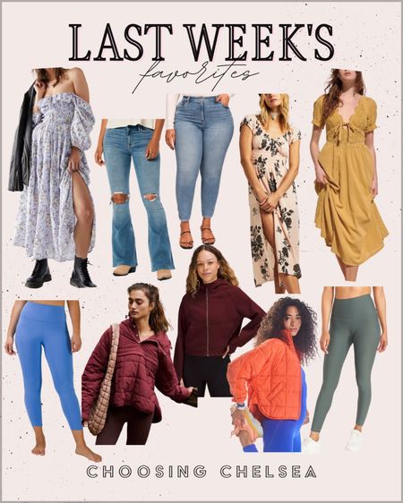Best Sellers - favorite finds - Lululemon leggings align - scuba jacket - free people dresses - Abercrombie jeans - Hollister jeans 

#LTKstyletip