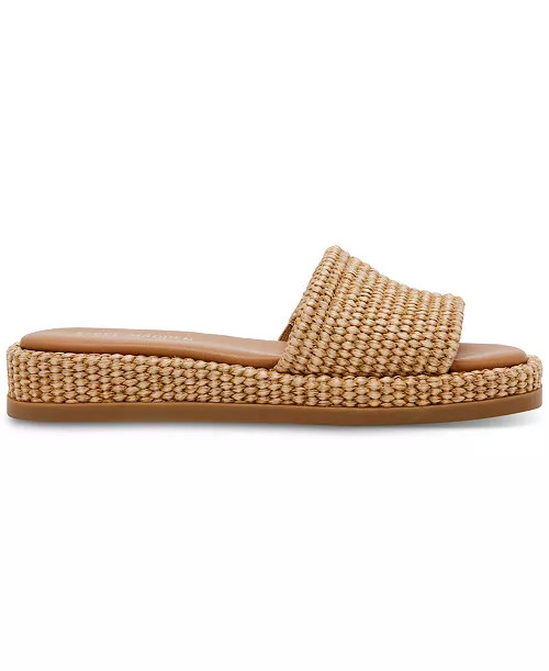 Steve Madden Women's Boardwalk Espadrille Slide Sandals - Macy's | Macy's