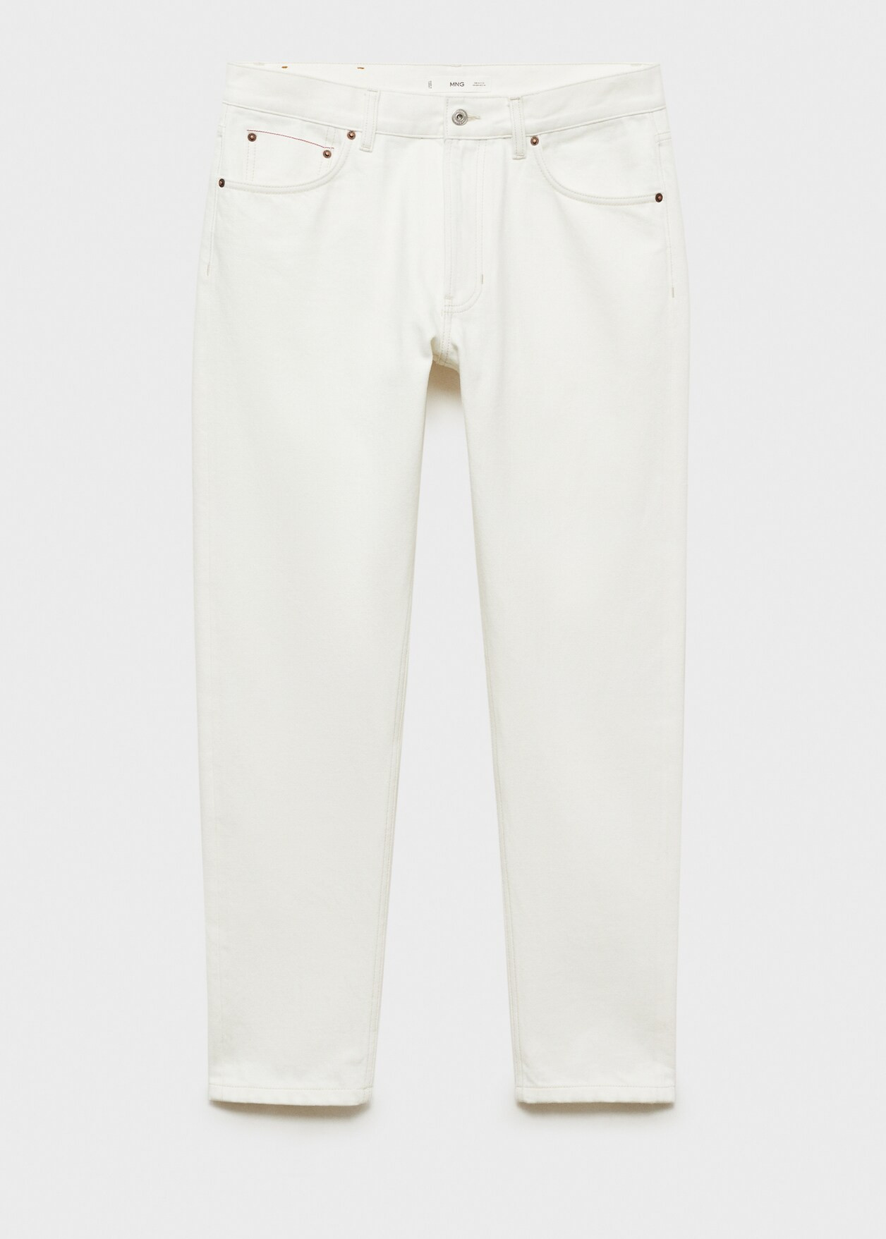 Tapered-Fit-Selvedge-Jeans - Herren | MANGO Deutschland | Mango EU