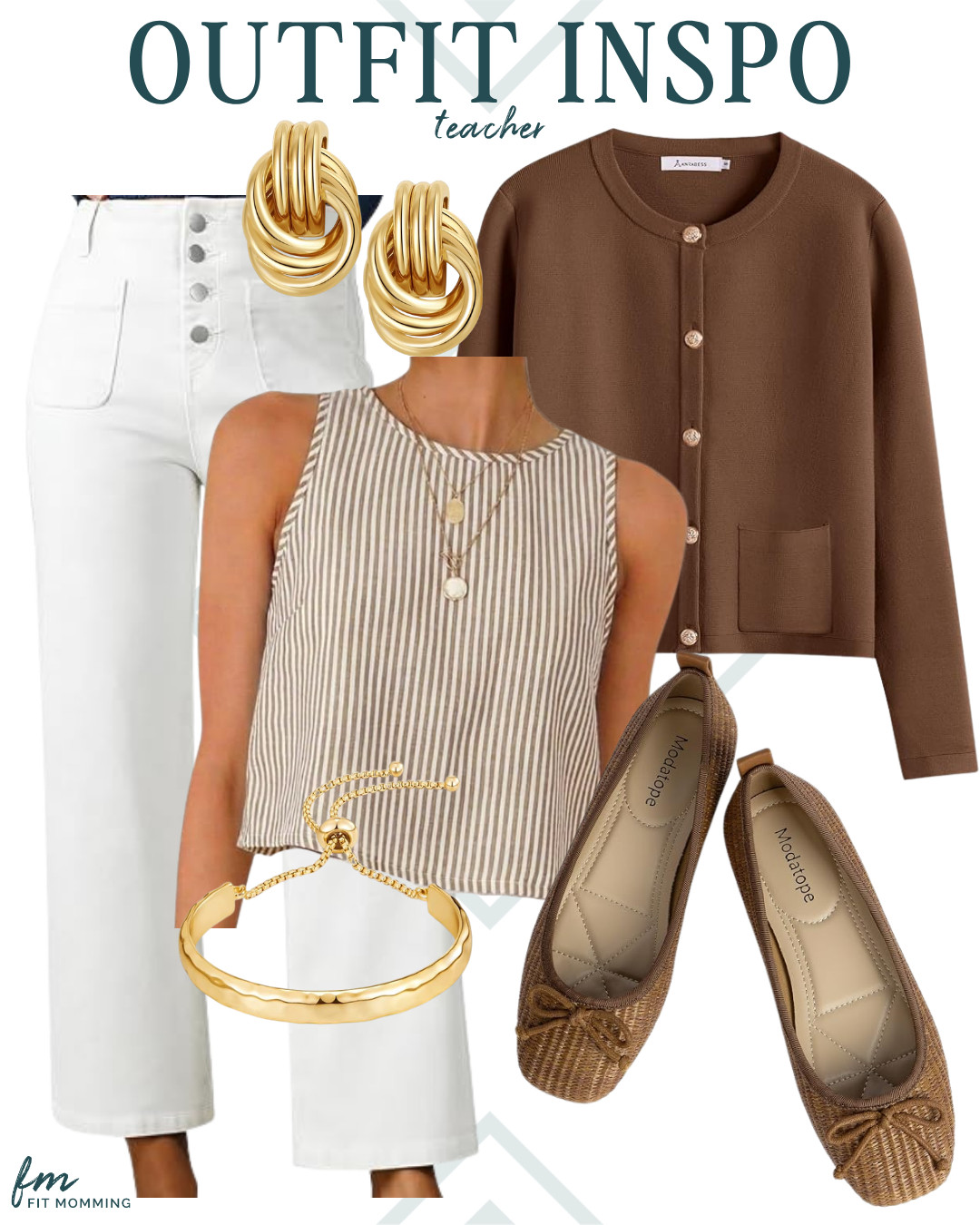 Cute fit for the classroom 🤎 

 