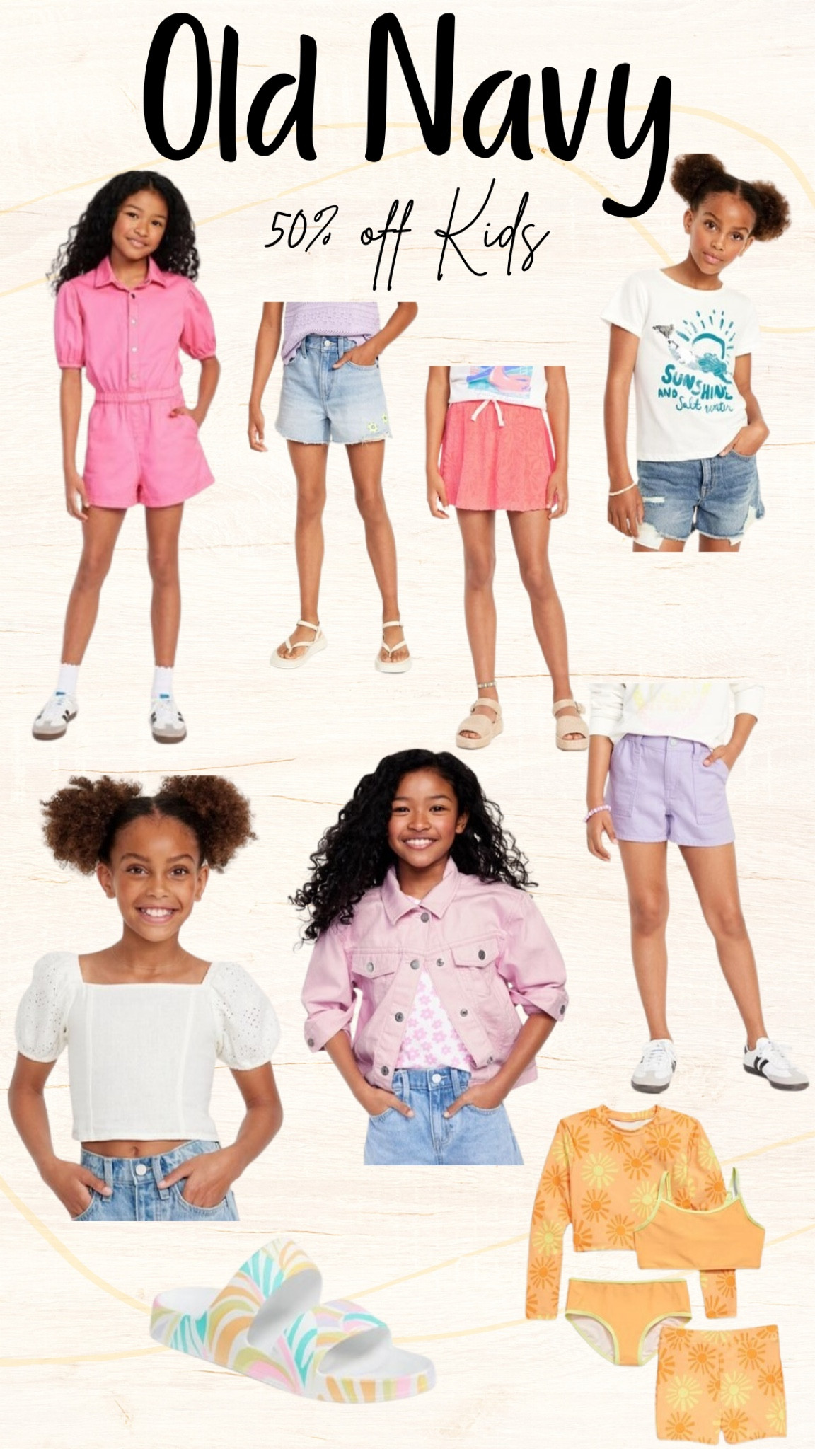 Old Navy 50% off Kids
.
.
.


#LTKKids #LTKStyleTip #LTKTravel