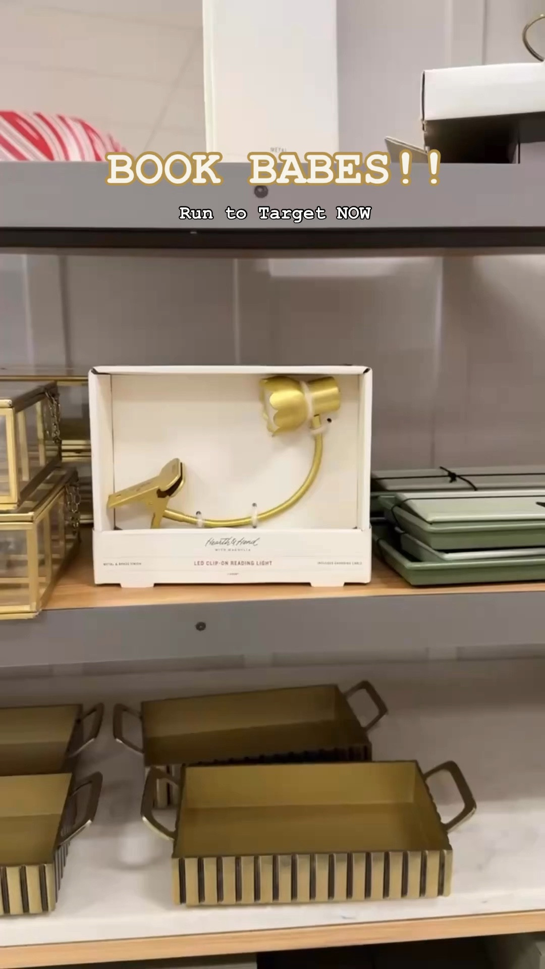 Targets newest bookish drop by Hearth and Hand!